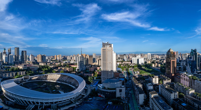 成都体育馆全景图