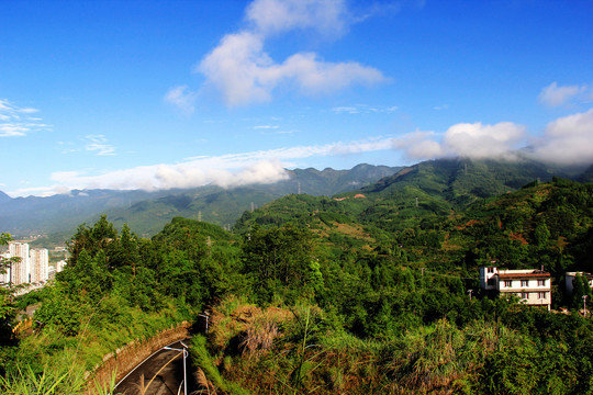 大山景色