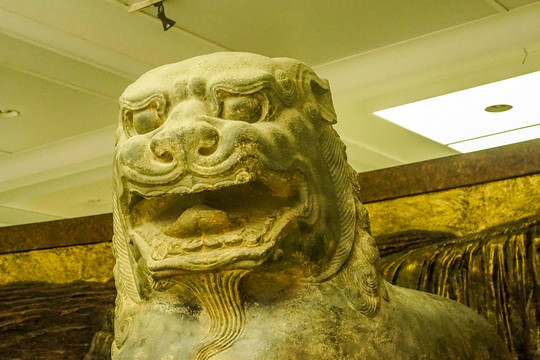 陕西历史博物馆石狮子
