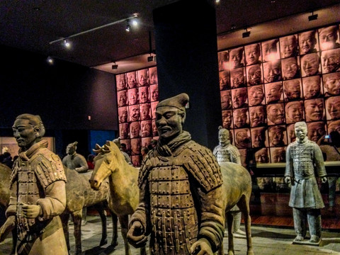 陕西历史博物馆兵马俑