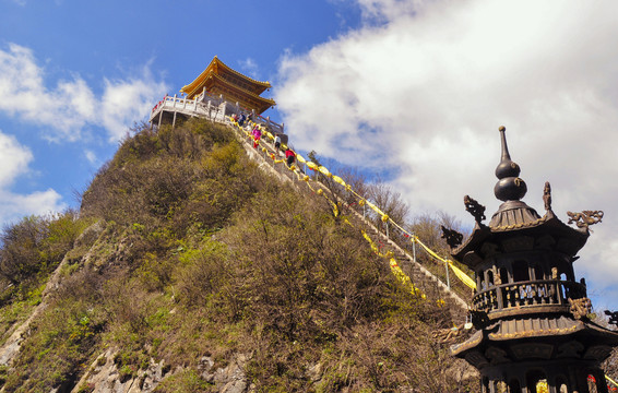 河南洛阳老君山风光