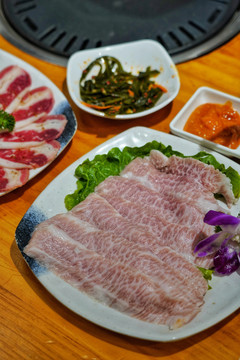 韩国烤肉猪颈肉