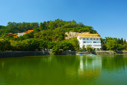 天后宫湖景