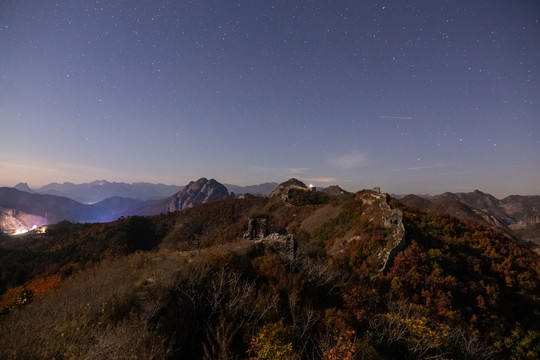 长城星空