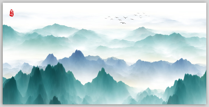 山水画