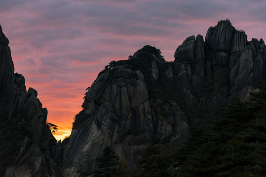 黄山景色