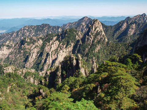 安徽黄山风景区