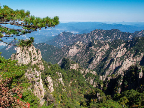 安徽黄山风景区