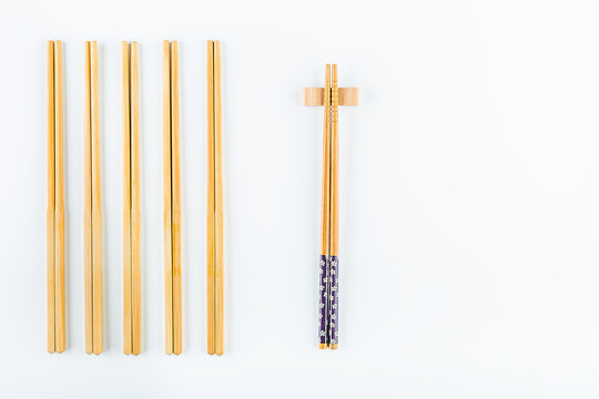 健康饮食习惯公勺公筷创意图片