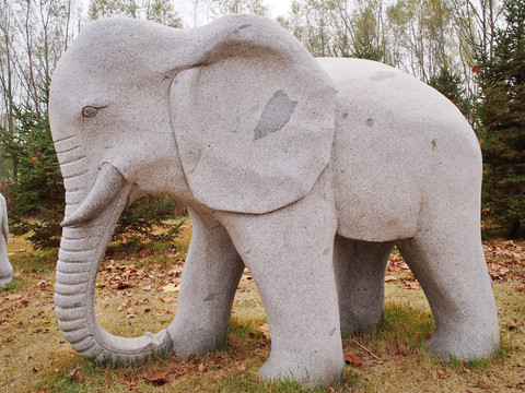 石刻大象