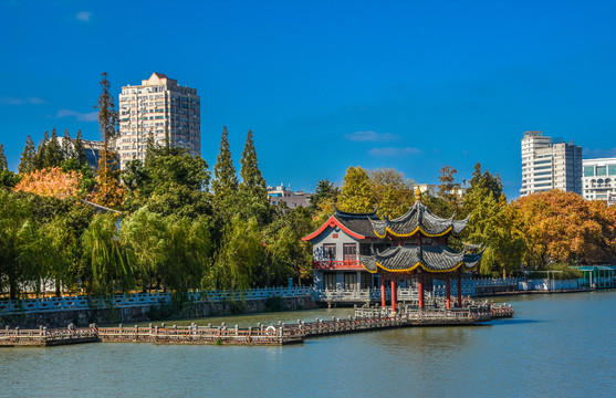 南通濠河风景区