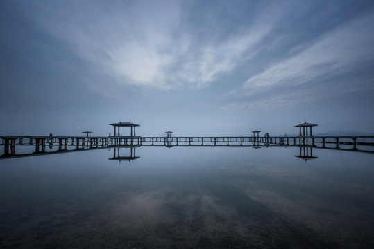 中国湖北武汉东湖听涛风景区