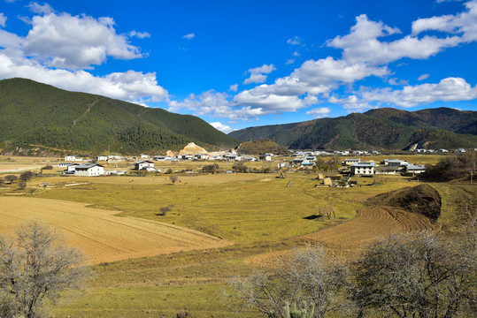 藏区村寨