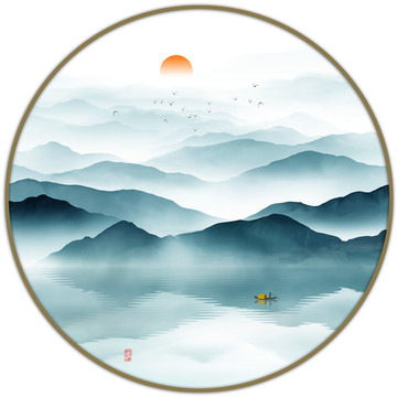 山水画