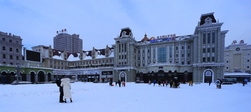哈尔滨索菲亚教堂广场
