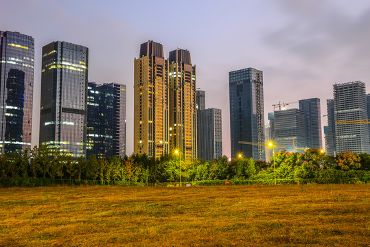 杭州钱江世纪城建筑