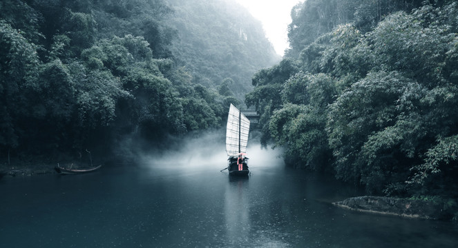 水墨山水