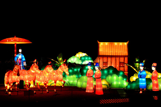 成都金沙太阳节灯会