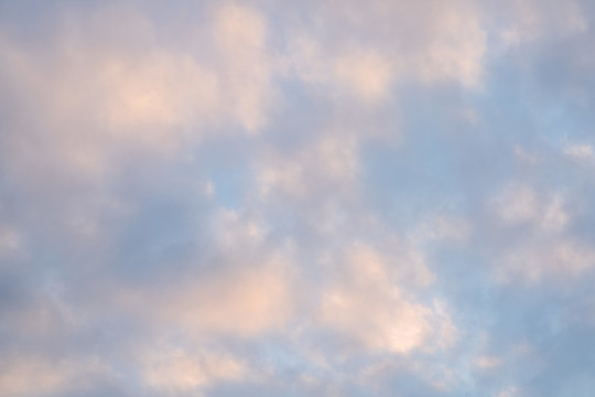 天空云朵黄昏晚霞背景图