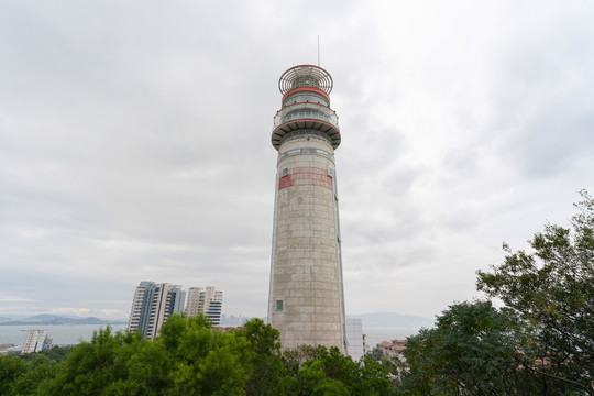 厦门漳州南炮台城堡古迹和灯塔