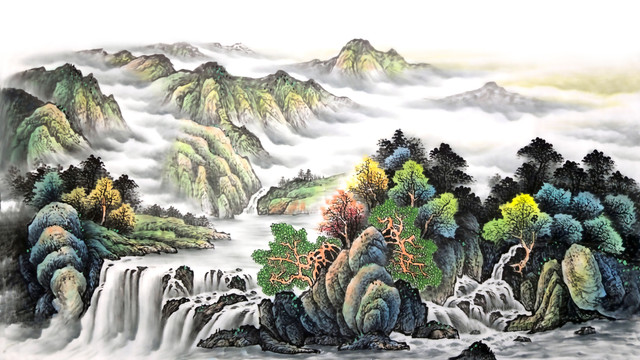 山水画