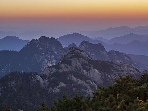 安徽黄山风景区