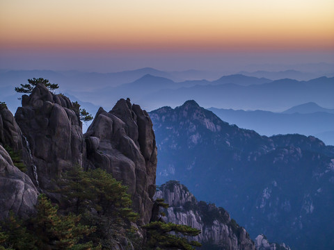 安徽黄山风景区