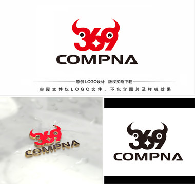 369数字牛LOGO