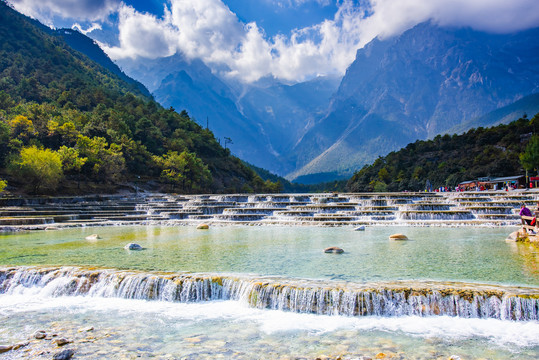 丽江白水河