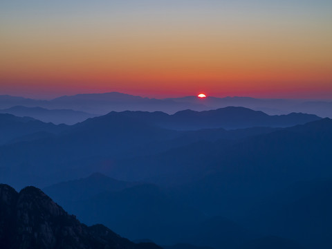 安徽黄山风景区