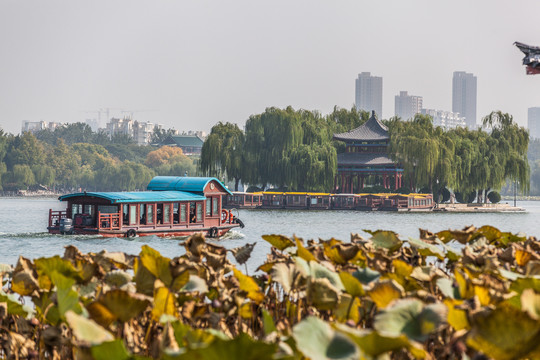 济南大明湖景区