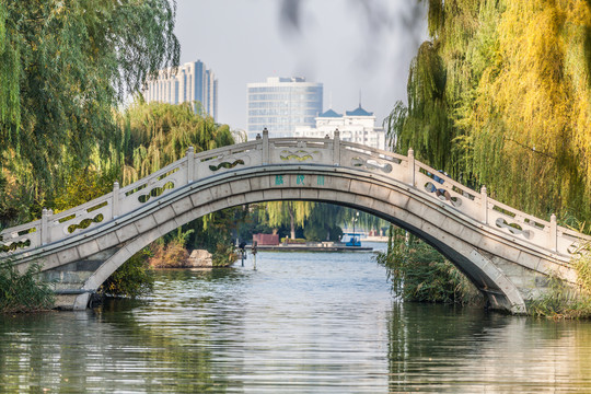 济南大明湖景区