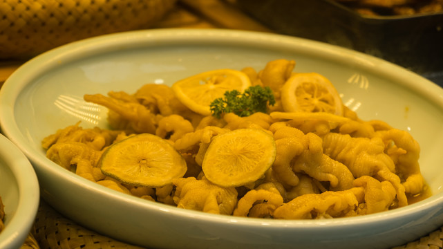 网红柠檬鸡爪