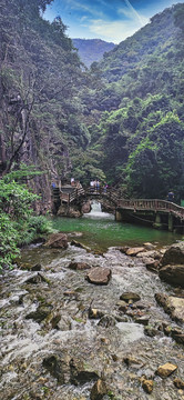 白水寨风景