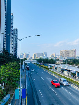 深圳马路风光