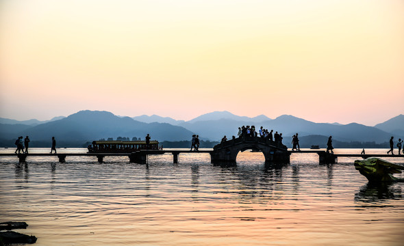 杭州西湖美景