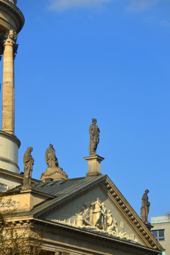 柏林御林广场德国大教堂雕塑