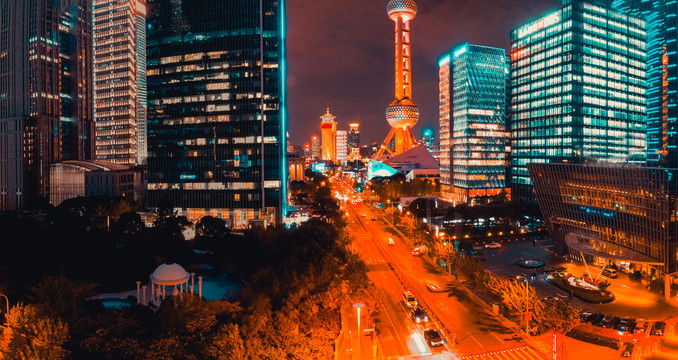 陆家嘴夜景