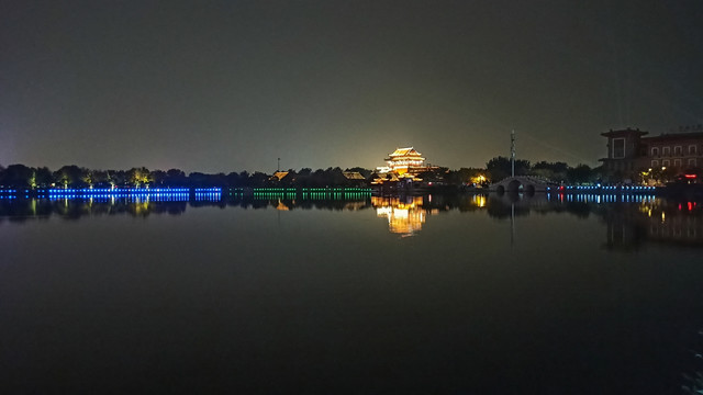 开封龙亭夜景