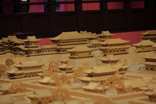 隋唐洛阳城模型