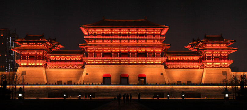 应天门夜景