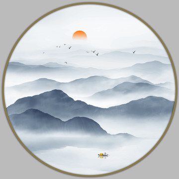 山水画