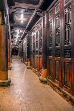 古建筑走廊