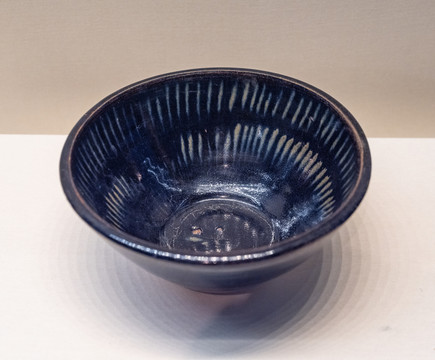 元代磁州窑黑釉盏