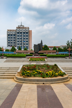 孔孟之乡邹城文化广场
