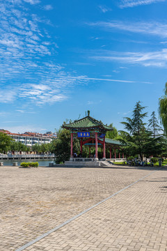 邹城唐王湖公园邹城博物馆