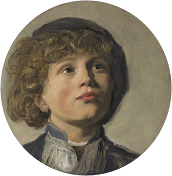 弗兰斯·哈尔斯哈尔斯油画儿童肖像画