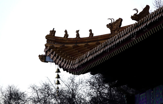 果成寺保留了古代建筑风格