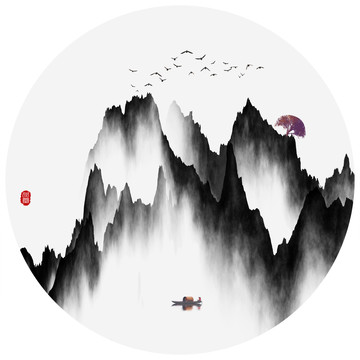 水墨山水
