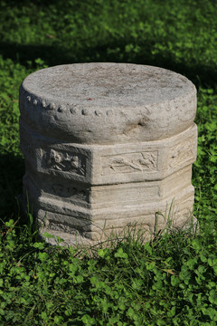 古代建筑石雕基柱